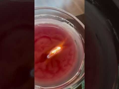 Vela cerâmica de soja de natureza branca simples de 6 onças, vela de aromaterapia