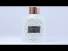 Fragrância quadrada Reed Diffuser With Gift Box do perfume da sala da garrafa do cilindro