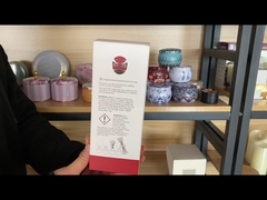 Difusor de cana de aroma de flor orgânica extra grande Difusor de verbena cítrica 200ml