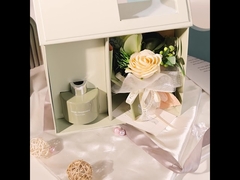 Black Glass Bottle With Wooden Lid DPMA Aroma Reed Diffuser And Oil 100ml