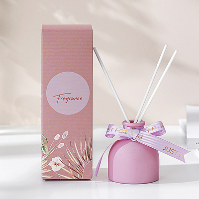 50 ml garrafa de vidro bastão de fragrância aroma luxo casa perfumes difusor de cana