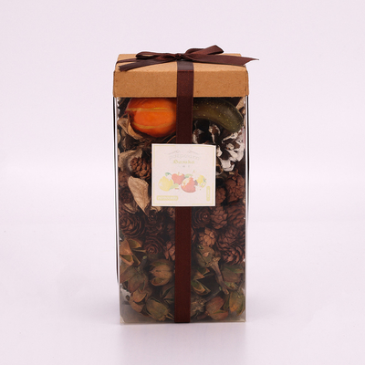 Pot-pourri seco Scented natural do aroma do cone do pinho para o banheiro 210g