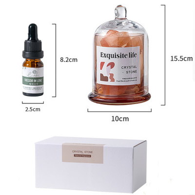 O presente colorido feito sob encomenda ajustou o perfume luxuoso de 100% com aroma Reed Diffuser do espato