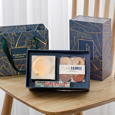 a vela decorativa do difusor de Tealight do banheiro 4pk ajustou o grupo do presente do perfume da casa