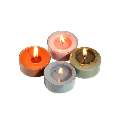 Castiçal votiva Scented colorido de Tealight para a decoração da casa