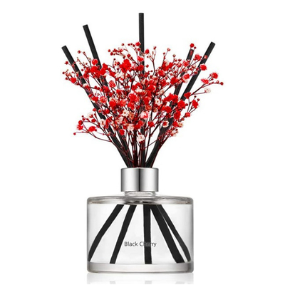 Reed Diffuser Room Perfume natural feito sob encomenda 200ml com a decoração falsificada das flores