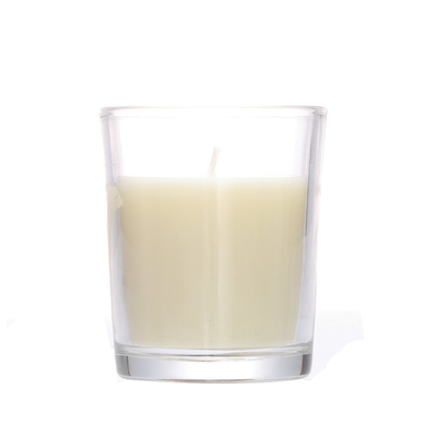 Vela de vidro 70g*3 branco do frasco da aromaterapia feita sob encomenda da casa do aroma para o aniversário do casamento