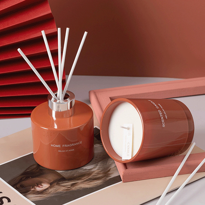 Projeto de Reed Diffuser Scented Candle Unique do óleo da fragrância da CASA do AROMA