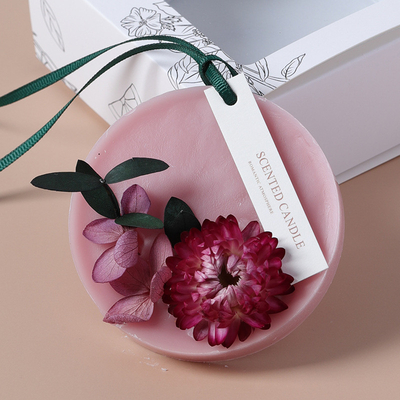 A cera amigável da soja de Eco Scented flores secadas encera tabuletas