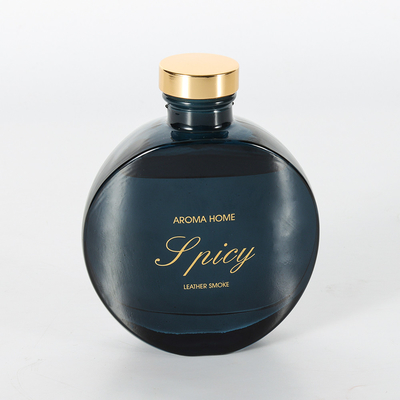 Difusor de garrafa de vidro vintage decoração elegante 100 ml com palitos caixa de presente