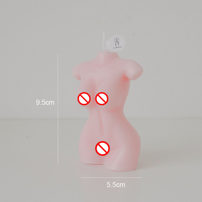 Cera despida personalizada Cand da soja de Shaped Carved Scent do modelo do torso fêmea Curvy do corpo da mulher da CASA do AROMA marca própria feito a mão