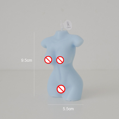 Cera despida personalizada Cand da soja de Shaped Carved Scent do modelo do torso fêmea Curvy do corpo da mulher da CASA do AROMA marca própria feito a mão