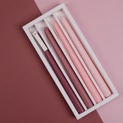 A cera longa da soja da vara da vela da aromaterapia da decoração da casa do Ins da CASA do AROMA Scented a vela pura da coluna da cor das velas da fragrância