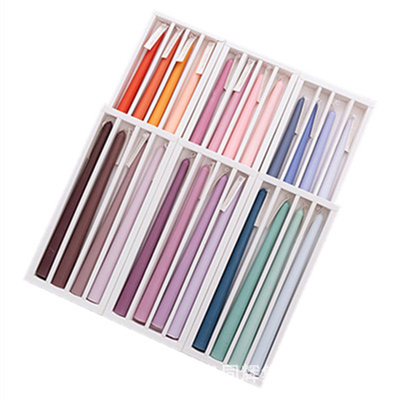 A cera longa da soja da vara da vela da aromaterapia da decoração da casa do Ins da CASA do AROMA Scented a vela pura da coluna da cor das velas da fragrância