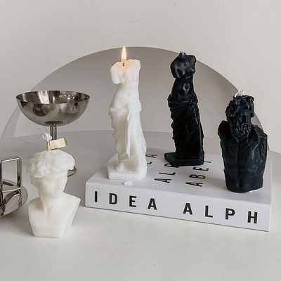 O castiçal de Venus Statue Roman Column Scented personalizou o estilo europeu