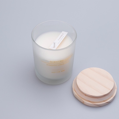 A cera concreta original por atacado da soja da vela do frasco scented velas feitas sob encomenda das velas para o grupo do presente