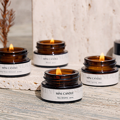 Amostra 16pcs/Set Mini Scented Candle do perfume da fragrância da cera da soja do Natal da compra do preço de China da CASA do AROMA a melhor