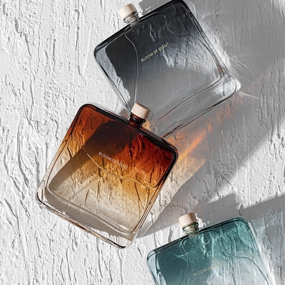 Garrafa de vidro de Reed Diffuser Fragrance Perfume Crystal do óleo essencial da aromaterapia da casa