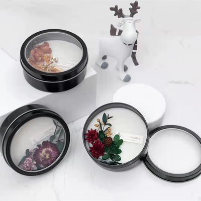 A cera da soja derrete casamento Scented de Tin Candles With Potpourri For da marca própria