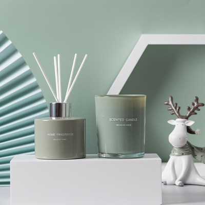 Grupo original da caixa de Reed Diffuser Scented Candle Gift do óleo da fragrância da CASA do AROMA