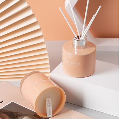 Grupo original da caixa de Reed Diffuser Scented Candle Gift do óleo da fragrância da CASA do AROMA
