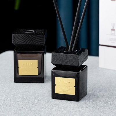 Grupo natural do presente do aroma do óleo da fragrância das velas de Reed Diffuser Air Freshener Scent da casa