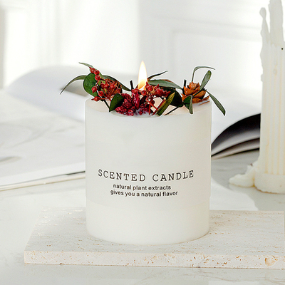 Marca própria das velas da cura Crystal Spiritual Aromatherapy Scented Soy