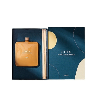 Ar que refresca o vidro Reed Diffuser Black da vara do óleo da fragrância do perfume da casa