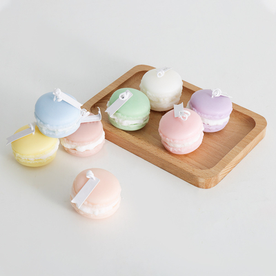 Vela de Mini Soy Wax Macaron Handmade do aroma do fruto da marca própria para o banheiro