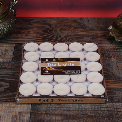 O coração da aromaterapia deu forma à cera sem fumaça da soja de Tealight Scented velas 50 PCes