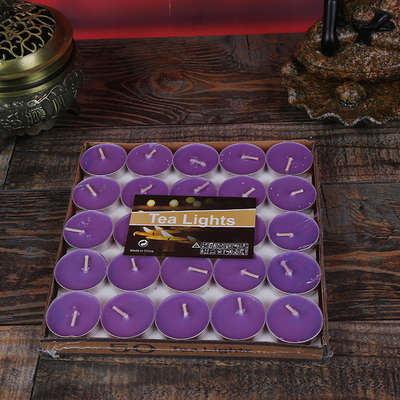 O coração da aromaterapia deu forma à cera sem fumaça da soja de Tealight Scented velas 50 PCes