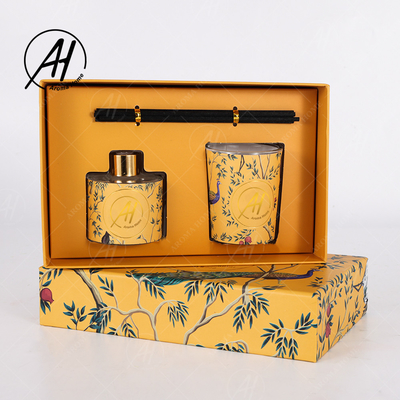Grupo luxuoso do presente das velas do perfume do refrogerador de Reed Diffuser Natural Oil Air da CASA do AROMA