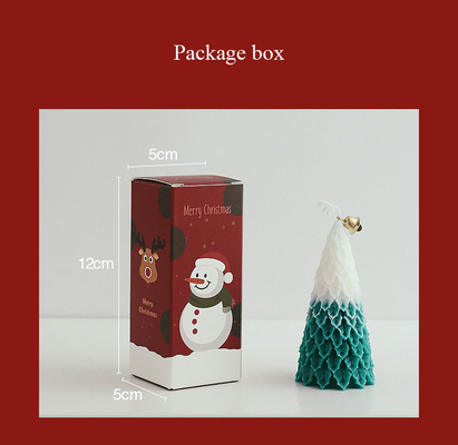 Da cera luxuosa por atacado da soja da novidade da forma da árvore de Natal da CASA do AROMA vela Scented