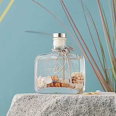 O oceano original do recipiente da tampa de caixa de presente das garrafas Scented o óleo Reed Diffuser de vidro