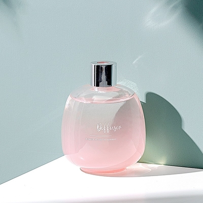 Vara aromática Reed Diffuser For Home do óleo de Rose Flower Room Glass Bottle