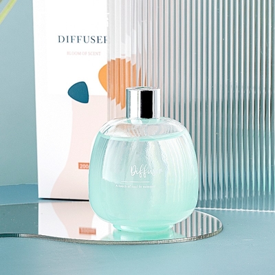 Vara aromática Reed Diffuser For Home do óleo de Rose Flower Room Glass Bottle