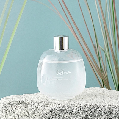 Vara aromática Reed Diffuser For Home do óleo de Rose Flower Room Glass Bottle