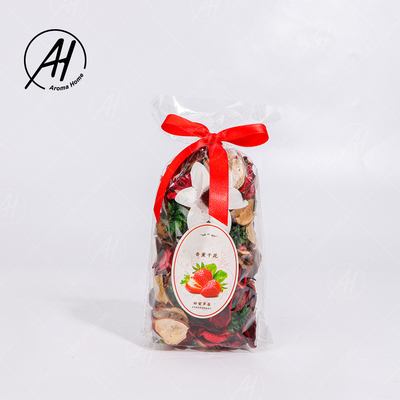 A cor vermelha cor-de-rosa luxuosa 230G secou o ramalhete da flor para o presente do dia de Valentim da decoração