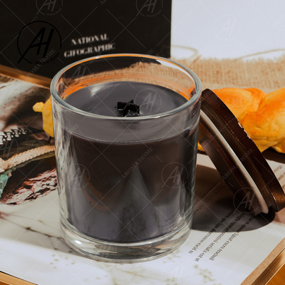 Vela Scented 8OZ do aroma de vidro luxuoso feito sob encomenda do frasco da fragrância do chocolate