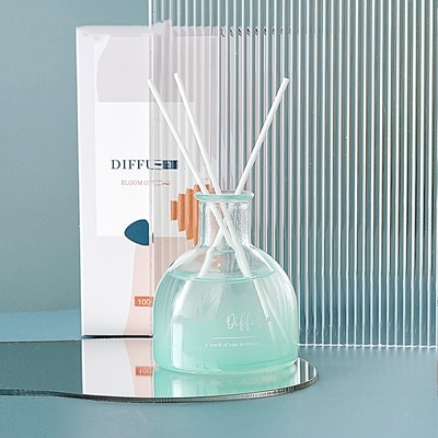 Vara Reed Diffuser For Home Spa do perfume do óleo de Gardenia Room Glass Bottle Aromatic do oceano