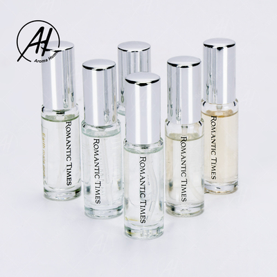 O perfume claro de vidro de empacotamento cosmético luxuoso do refrogerador de ar da garrafa pulveriza 30g