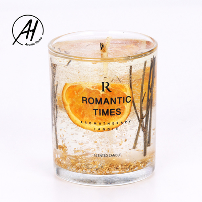 Óleo essencial de Jelly Wax Candles Wedding Gift do oceano criativo do suporte romântico