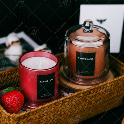 Controle de marcagem com ferro quente do odor do fumo do perfume vela orgânica do eliminador da soja