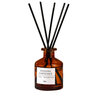 O vidro personalizado engarrafa o perfume Reed Diffuser 50ML do hotel da decoração da casa
