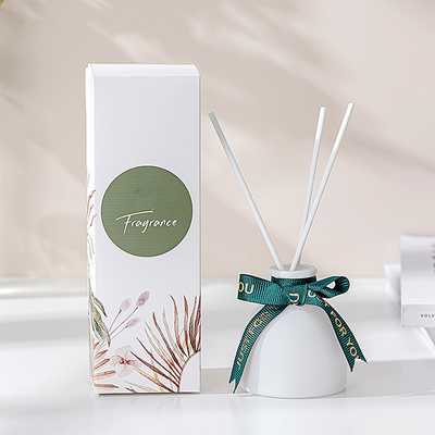 50 ml garrafa de vidro bastão de fragrância aroma luxo casa perfumes difusor de cana