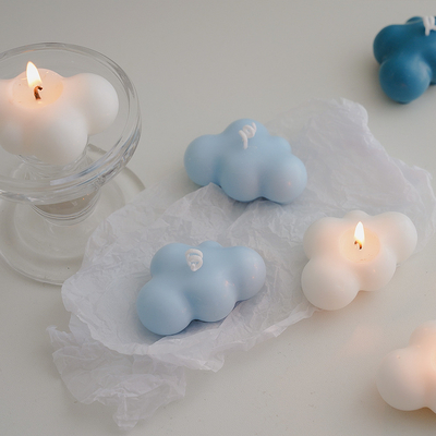 Aromaterapia Regalo INS Decoração de quarto Candela perfumada de nuvem branca personalizada