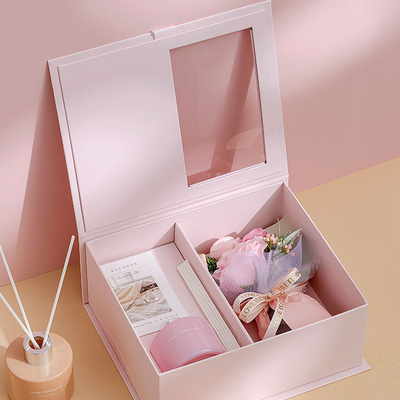 Conjuntos de velas perfumadas Decoração para casa Cera de soja Difusores de cana de flores secos Conjunto de presentes