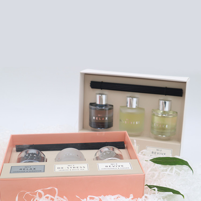 Reed Diffuser Set Gift luxuoso por atacado