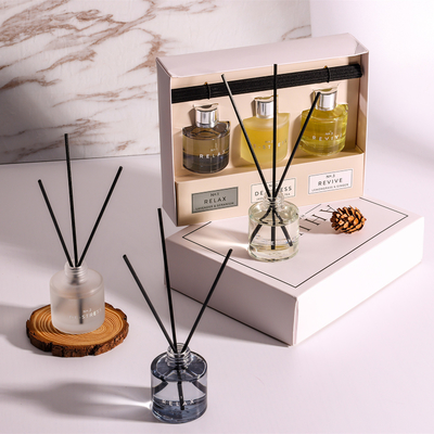 Reed Diffuser Set Gift luxuoso por atacado