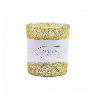 Alfazema e Sage Votive Aroma Home Candle do Oem no preto Mercury Glass do rosa do ouro